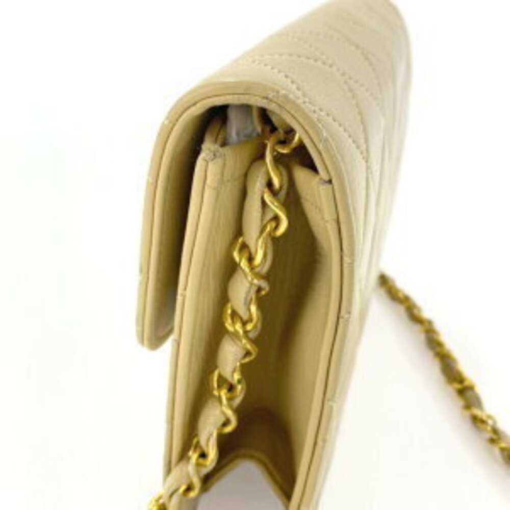 Chanel Matelasse Coco Mark Shoulder Bag Beige - Picture 3 of 10